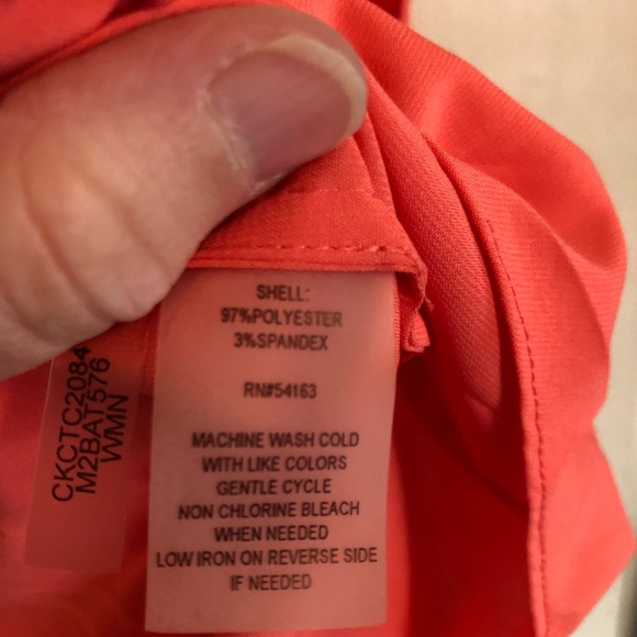 Calvin Klein orange tunic - Picture 7 of 8